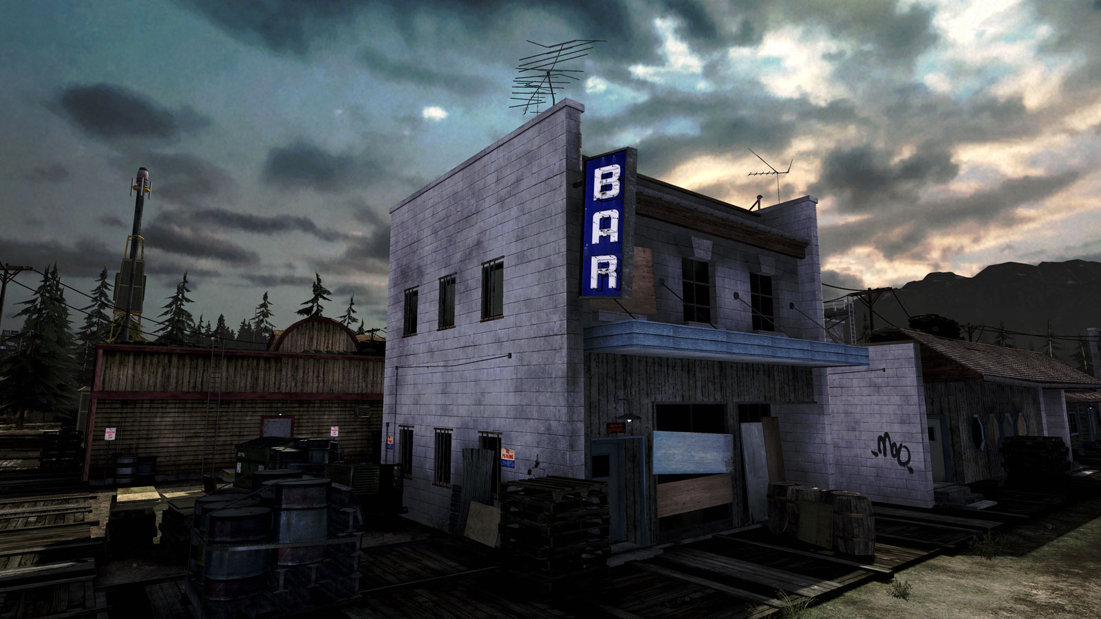 Alyeska Terminus Town Building