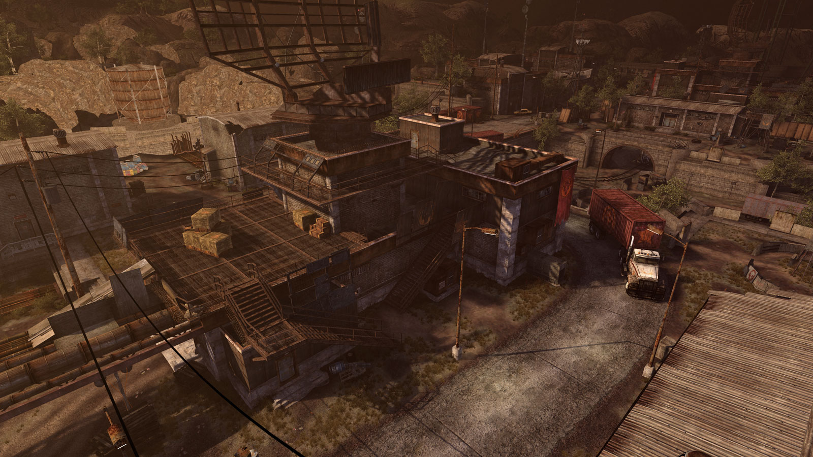 Syr Darya Uplink satellite Objective Building