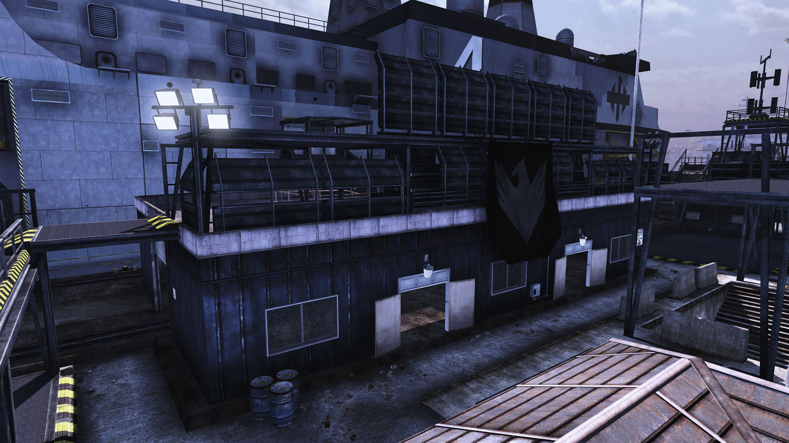 Flores Basin Transfer Building