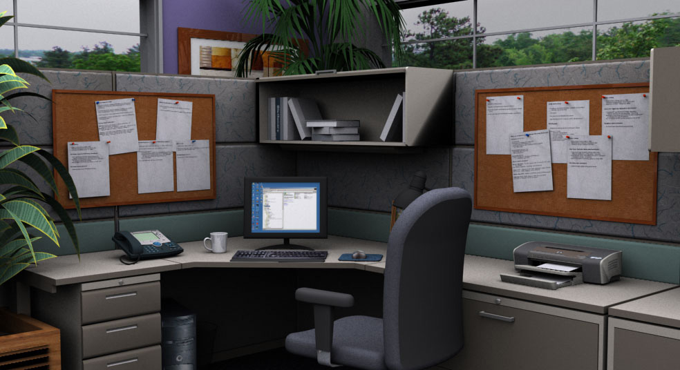 Office Space Close-Up