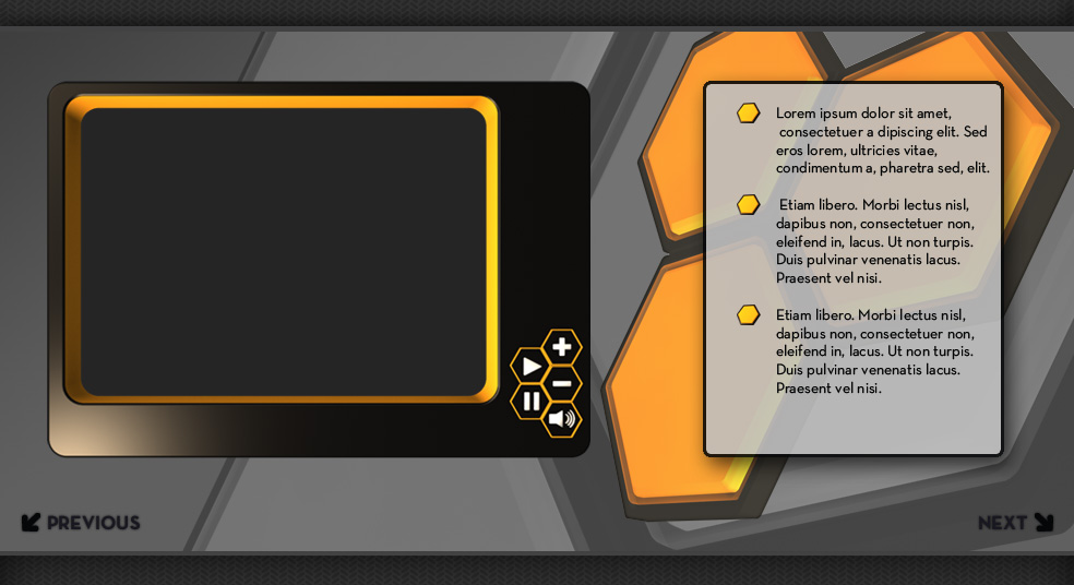 Video Player Mock-Up